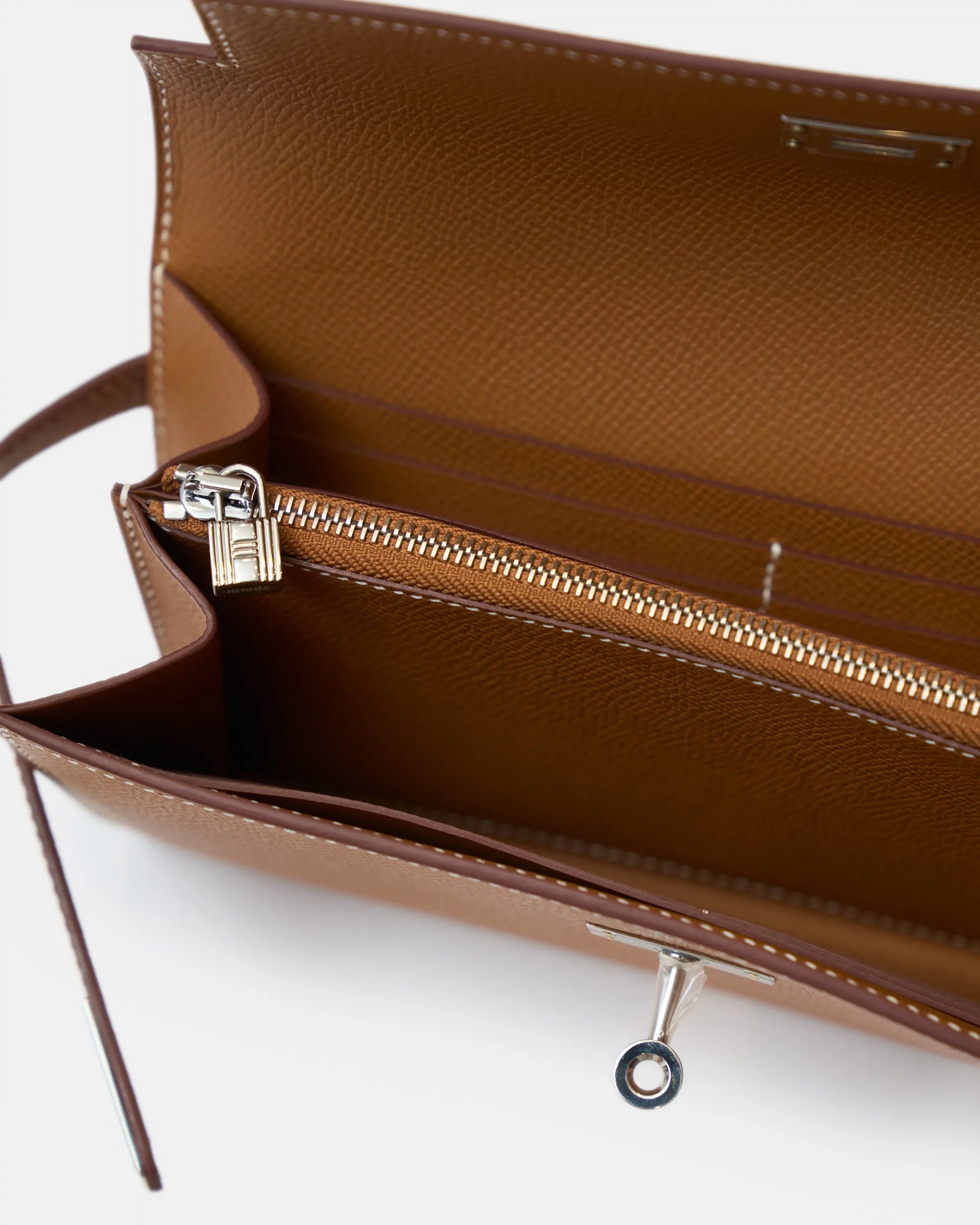 Hermès Kelly Classic Wallet To Go Gold Epsom PHW