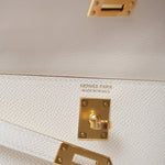 Hermès Mini Kelly Desordre 20 Nata Epsom Ghw