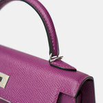 Hermès Mini Kelly 20 Anemone Epsom PHW