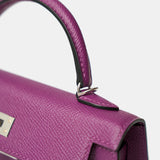 Hermès Mini Kelly 20 Anemone Epsom PHW
