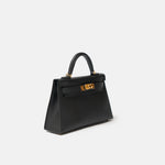 Hermès Kelly 20 Black Epsom PHW