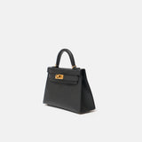 Hermès Kelly 20 Black Epsom PHW