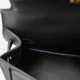 Hermès Kelly 20 Black Epsom PHW