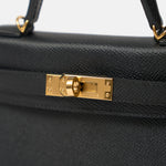 Hermès Kelly 20 Black Epsom PHW