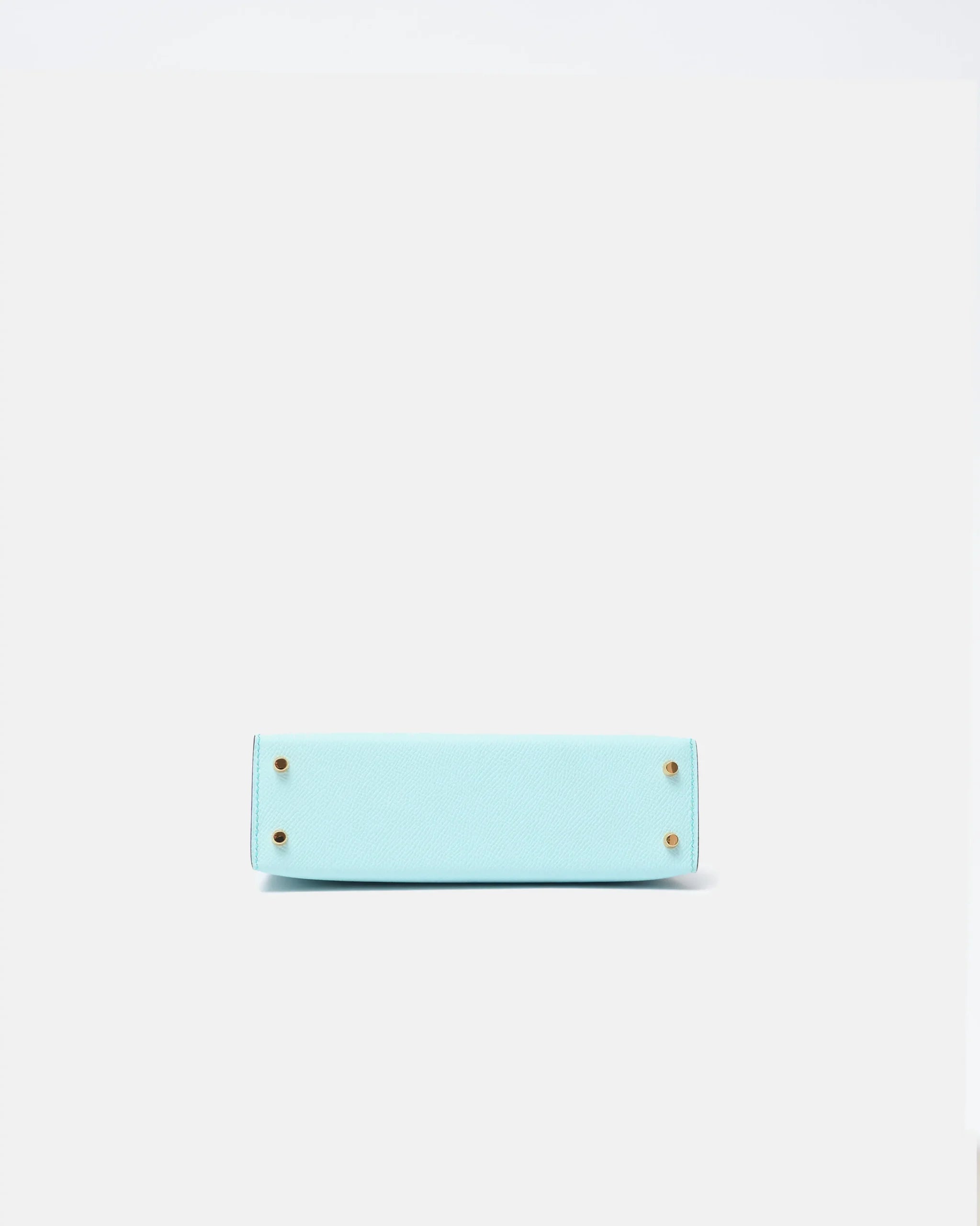 Hermès Mini Kelly 20 Blue Zephyr Epsom GHW