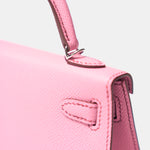 Hermès Mini Kelly 20 Bubblegum Epsom PHW