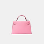 Hermès Mini Kelly 20 Bubblegum Epsom PHW