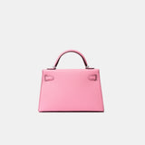 Hermès Mini Kelly 20 Bubblegum Epsom PHW
