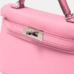 Hermès Mini Kelly 20 Bubblegum Epsom PHW