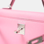 Hermès Mini Kelly 20 Bubblegum Epsom PHW