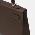 Hermès Kelly Mini 20 Ebene Electrum