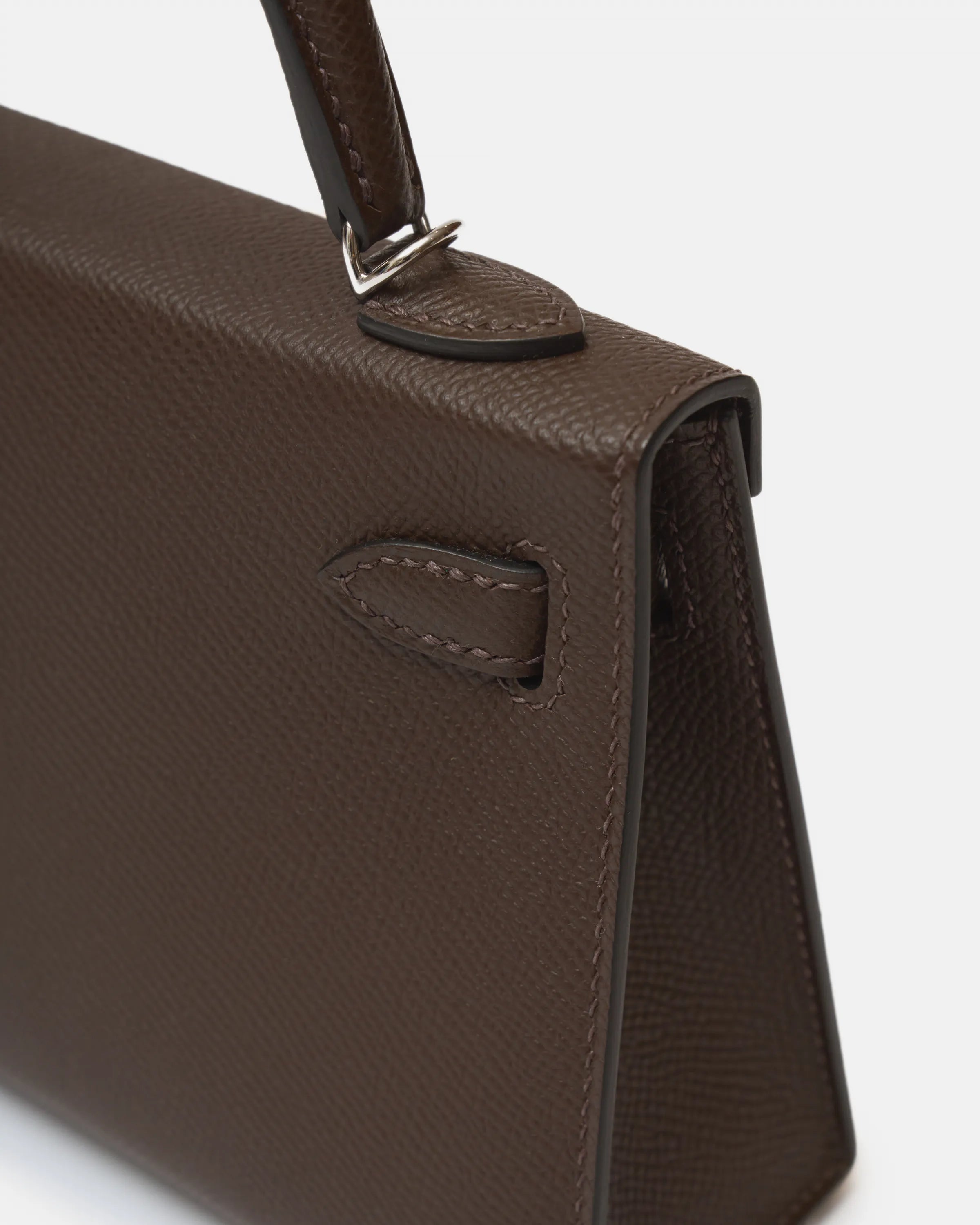 Hermès Kelly Mini 20 Ebene Electrum