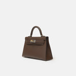 Hermès Kelly Mini 20 Ebene Electrum