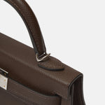 Hermès Kelly Mini 20 Ebene Electrum