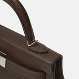 Hermès Kelly Mini 20 Ebene Electrum