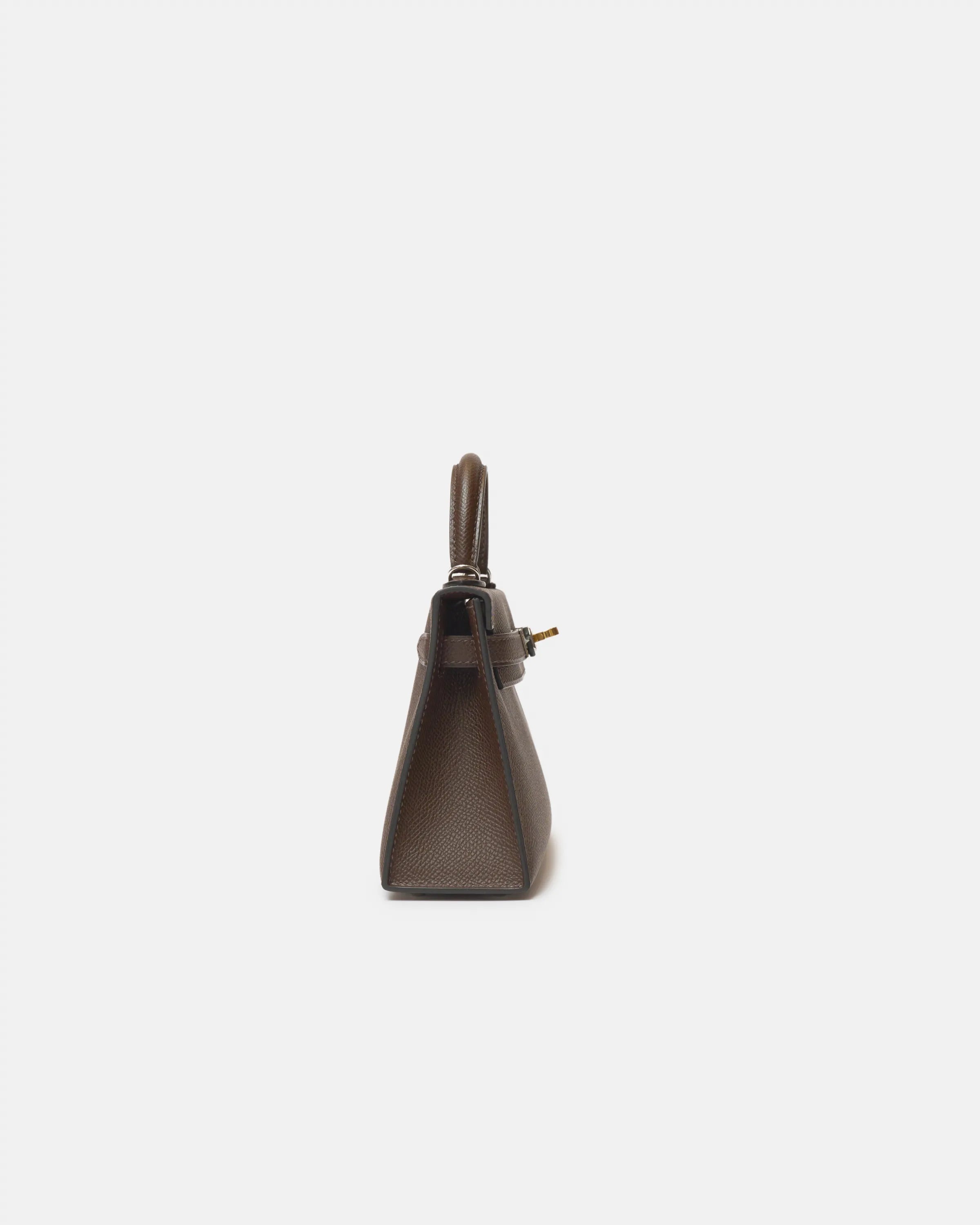 Hermès Kelly Mini 20 Ebene Electrum