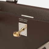 Hermès Kelly Mini 20 Ebene Electrum