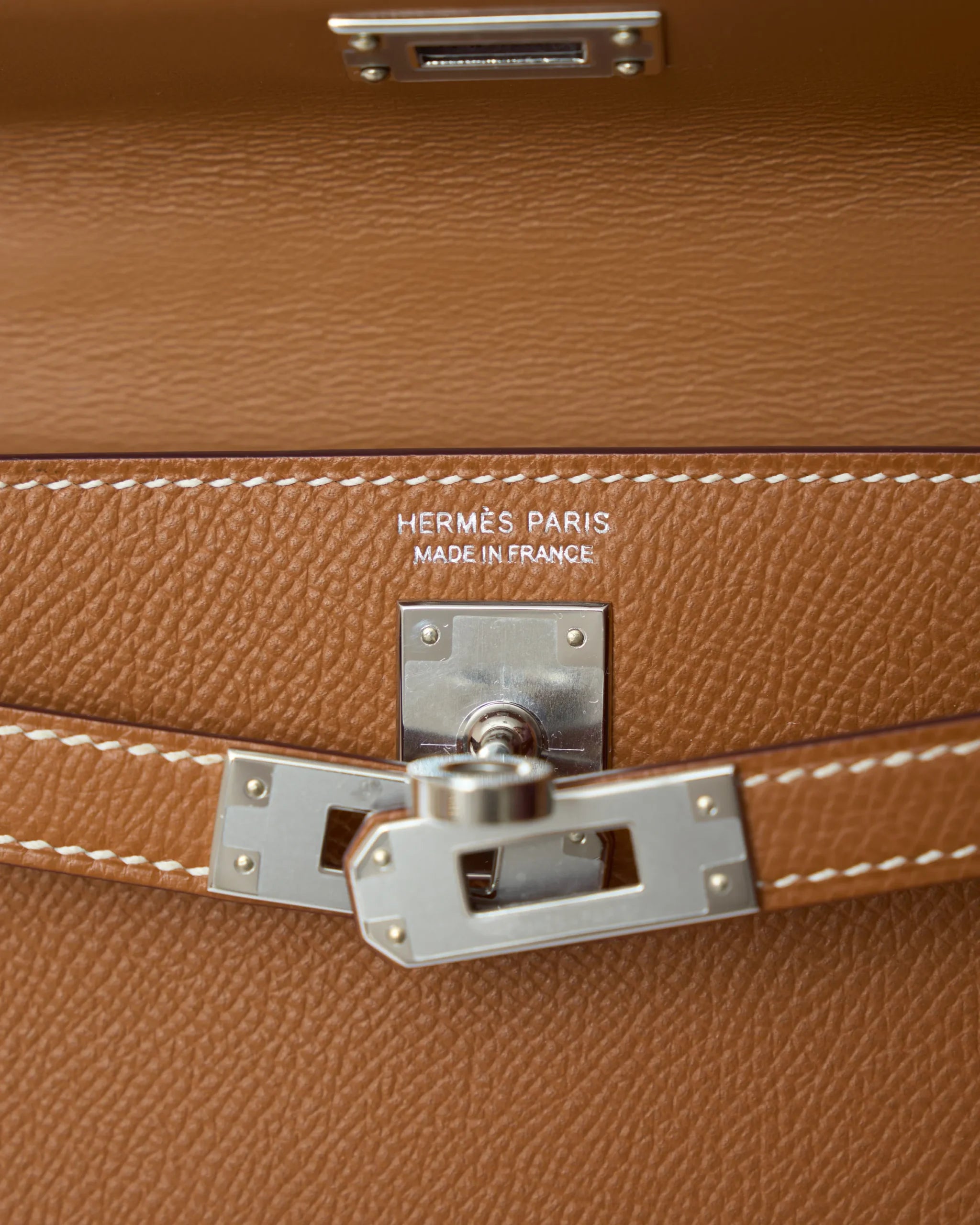 Hermès Mini Kelly 20 Gold Epsom PHW