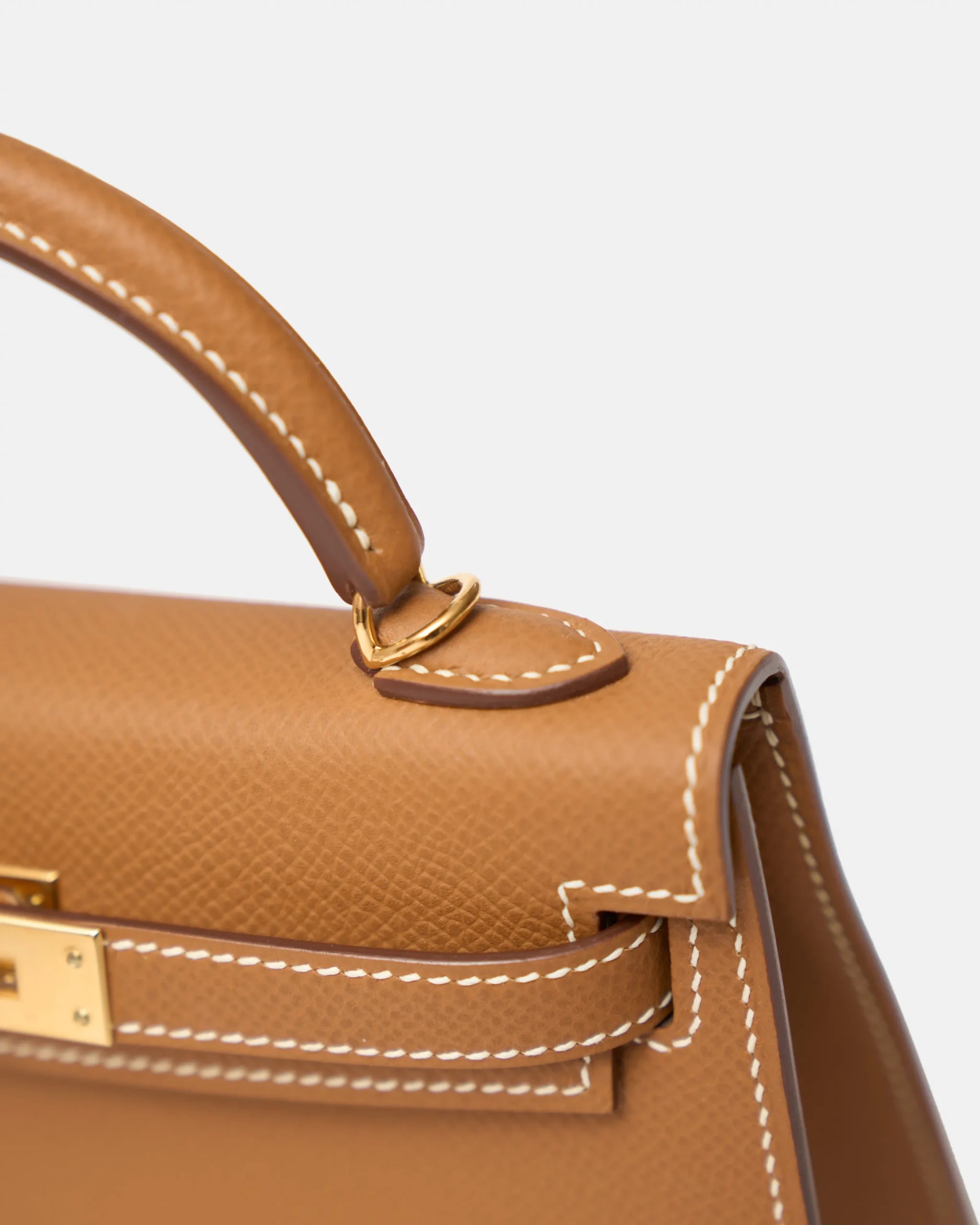 Hermes Mini Kelly 20 Gold Epsom GHW