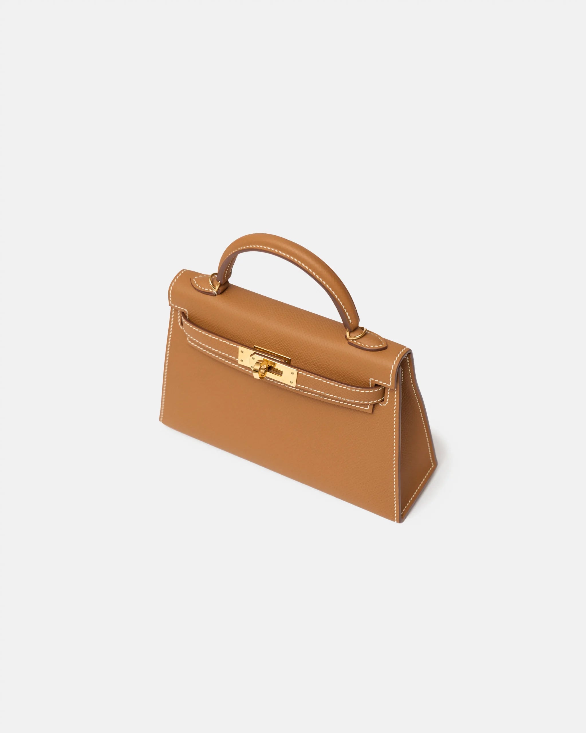 Hermes Mini Kelly 20 Gold Epsom GHW