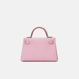 Hermès Mini Kelly 20 Mauve Sylvestre Epsom PHW