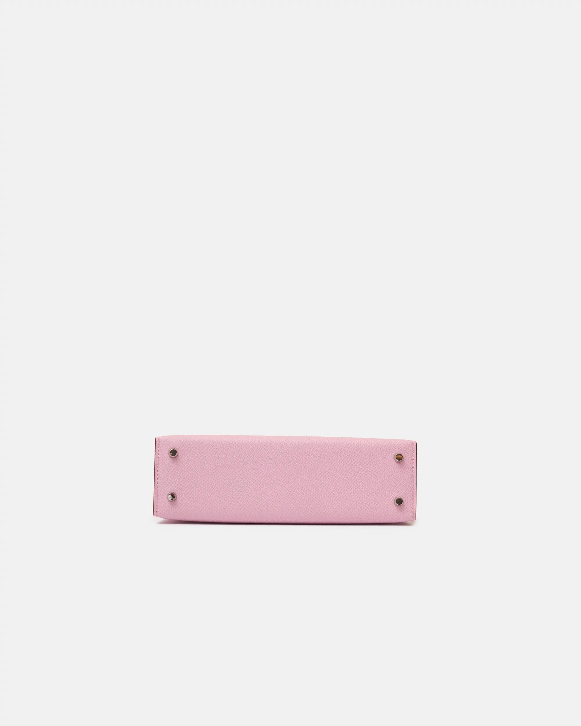 Hermès Mini Kelly 20 Mauve Sylvestre Epsom PHW