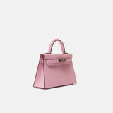 Hermès Mini Kelly 20 Mauve Sylvestre Epsom PHW