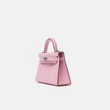 Hermès Mini Kelly 20 Mauve Sylvestre Epsom PHW