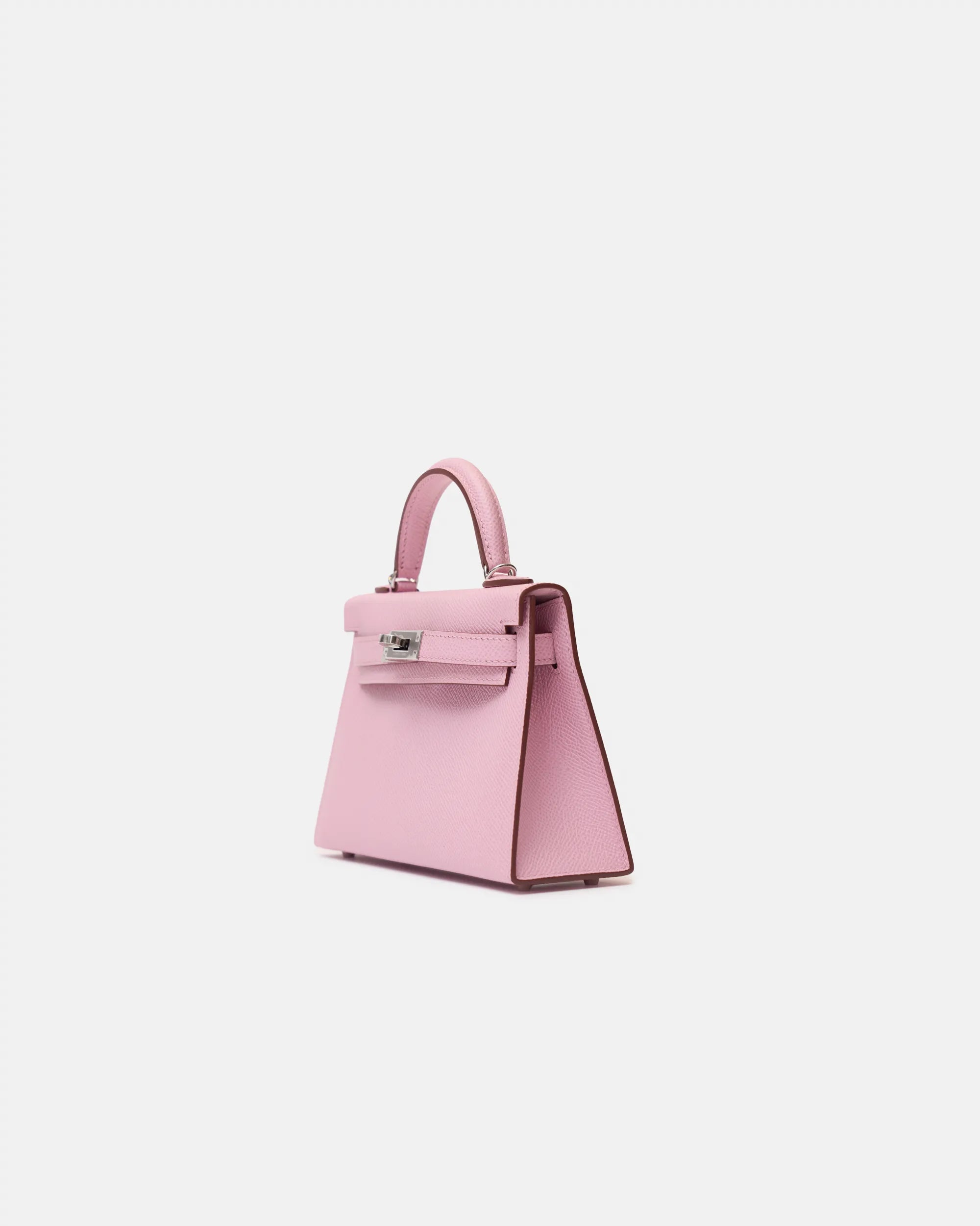 Hermès Mini Kelly 20 Mauve Sylvestre Epsom PHW