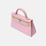 Hermès Mini Kelly 20 Mauve Sylvestre Epsom PHW