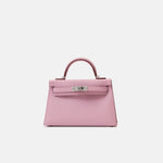 Hermès Mini Kelly 20 Mauve Sylvestre Epsom PHW