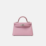 Hermès Mini Kelly 20 Mauve Sylvestre Epsom PHW