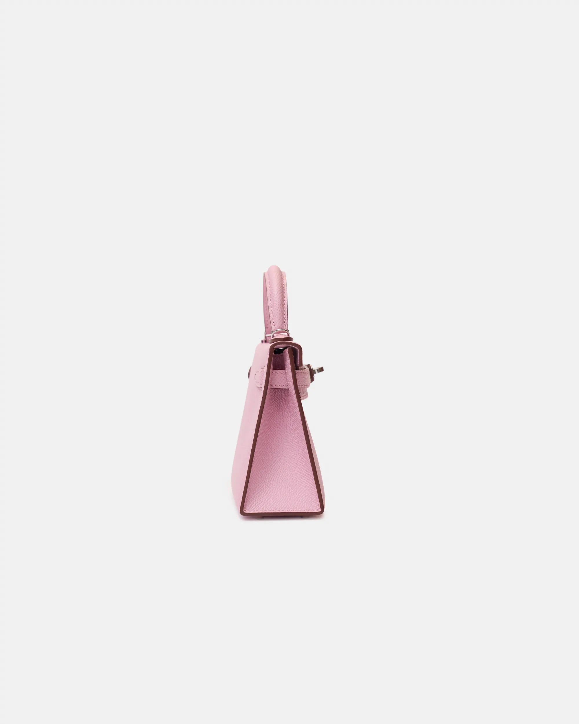 Hermès Mini Kelly 20 Mauve Sylvestre Epsom PHW