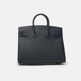 Hermès Birkin Sellier 25 Bleu Indigo Epsom GHW