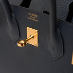 Hermès Birkin Sellier 25 Bleu Indigo Epsom GHW