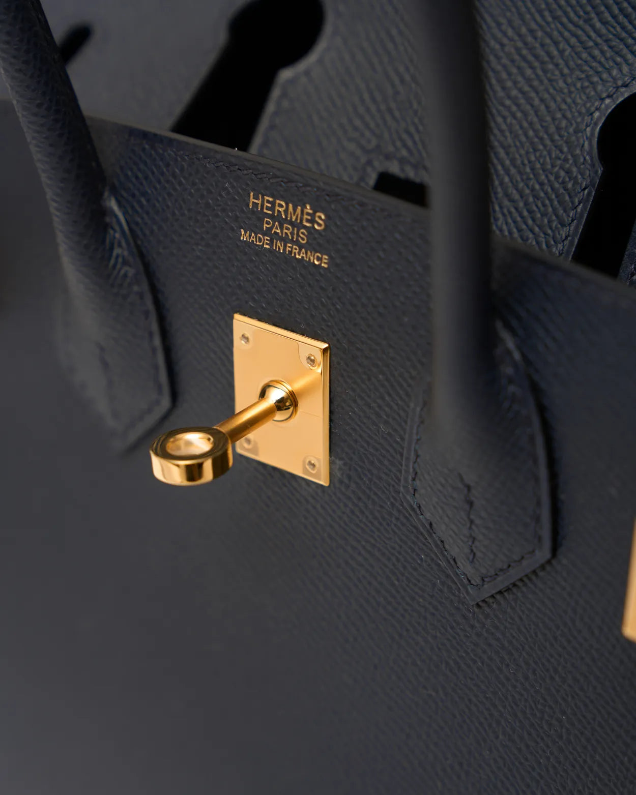 Hermès Birkin Sellier 25 Bleu Indigo Epsom GHW