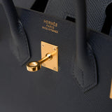 Hermès Birkin Sellier 25 Bleu Indigo Epsom GHW