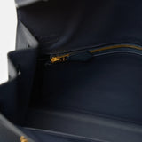 Hermès Birkin Sellier 25 Bleu Indigo Epsom GHW