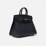 Hermès Birkin Sellier 25 Bleu Indigo Epsom GHW