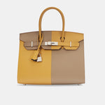 Hermès Limited Edition Birkin Sellier 30 Sesame  Etoupe Epsom PHW