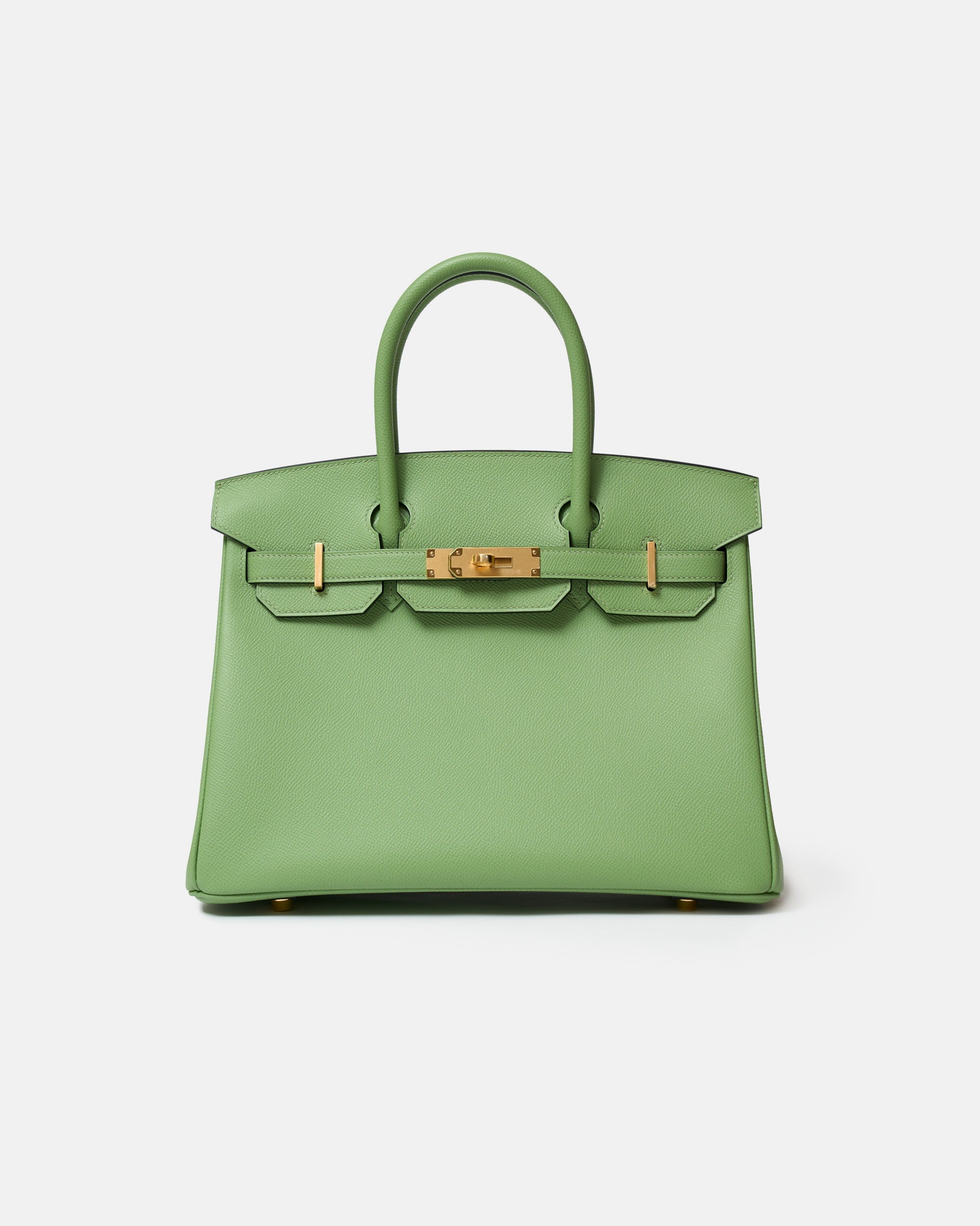Hermès Birkin 30 Vert Criquet Epsom GHW