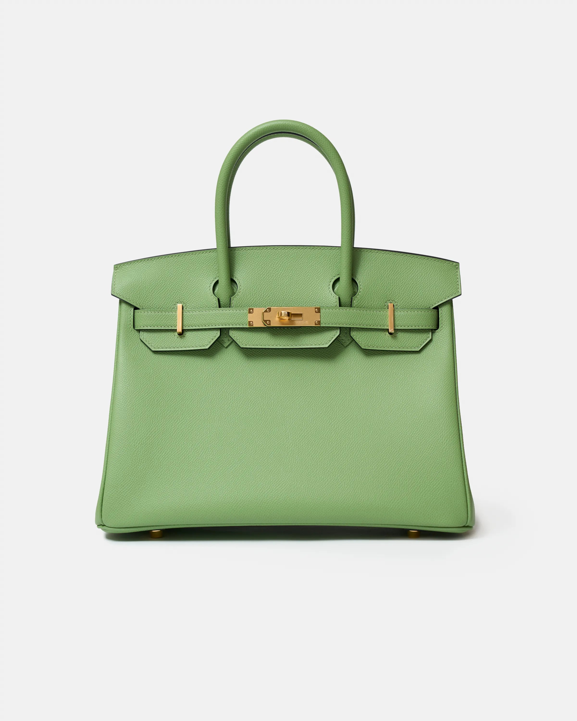 Hermès Birkin 30 Vert Criquet Epsom GHW