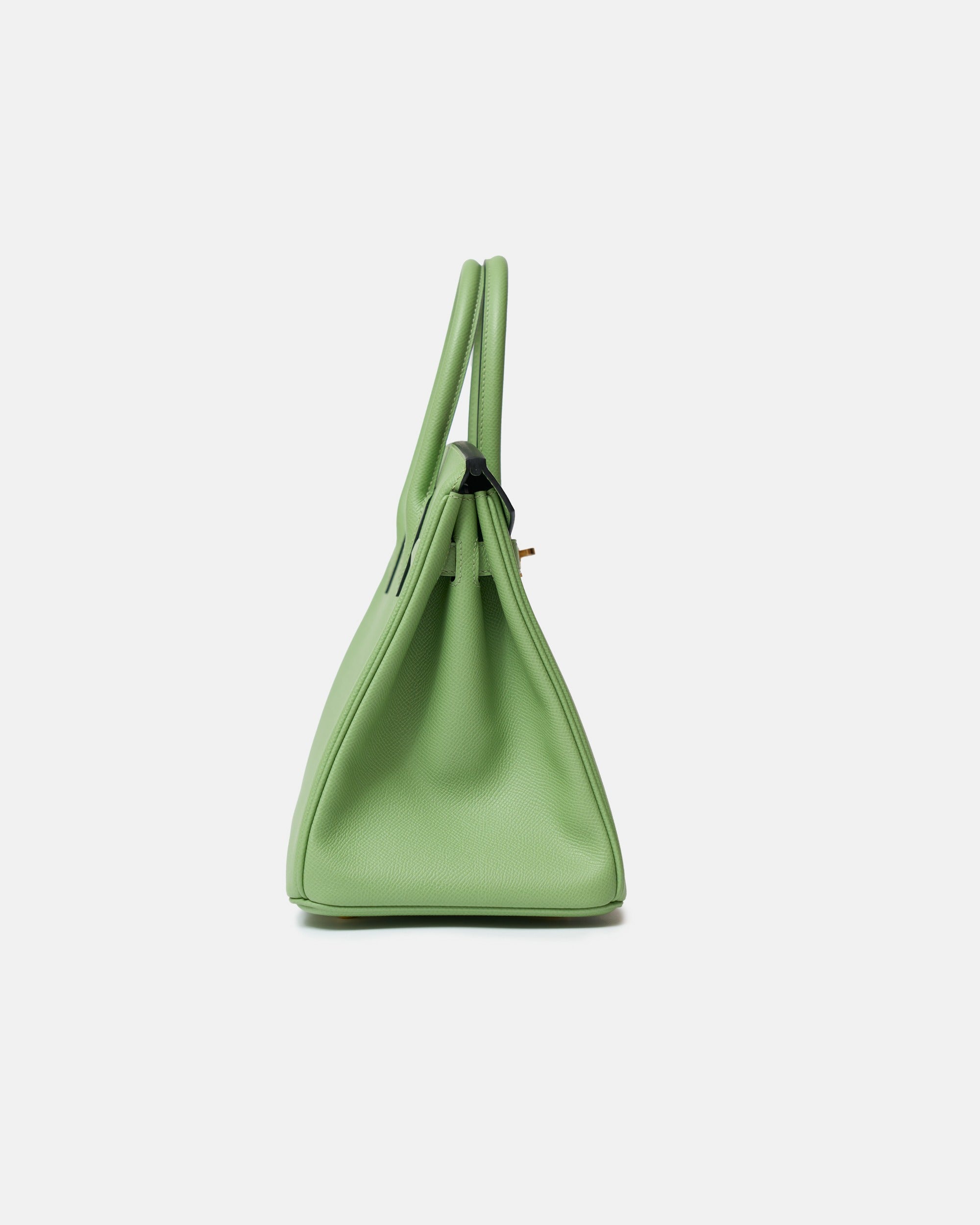 Hermès Birkin 30 Vert Criquet Epsom GHW