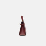 Hermès Mini Kelly 20 Rouge H Madame Leather GHW