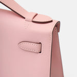 Hermès Kelly Pochette Rose Sakura Swift Phw
