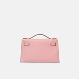 Hermès Kelly Pochette Rose Sakura Swift Phw