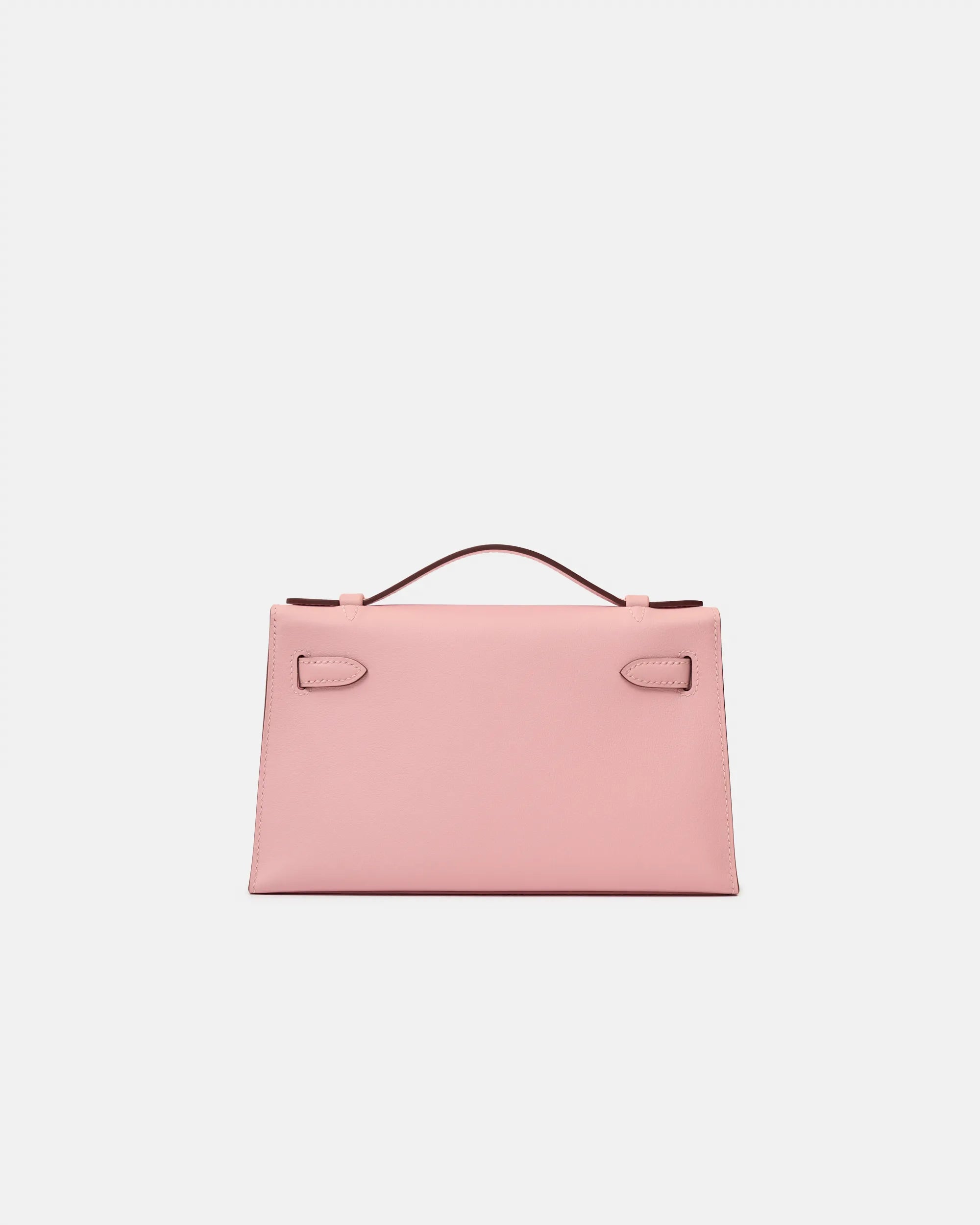 Hermès Kelly Pochette Rose Sakura Swift Phw