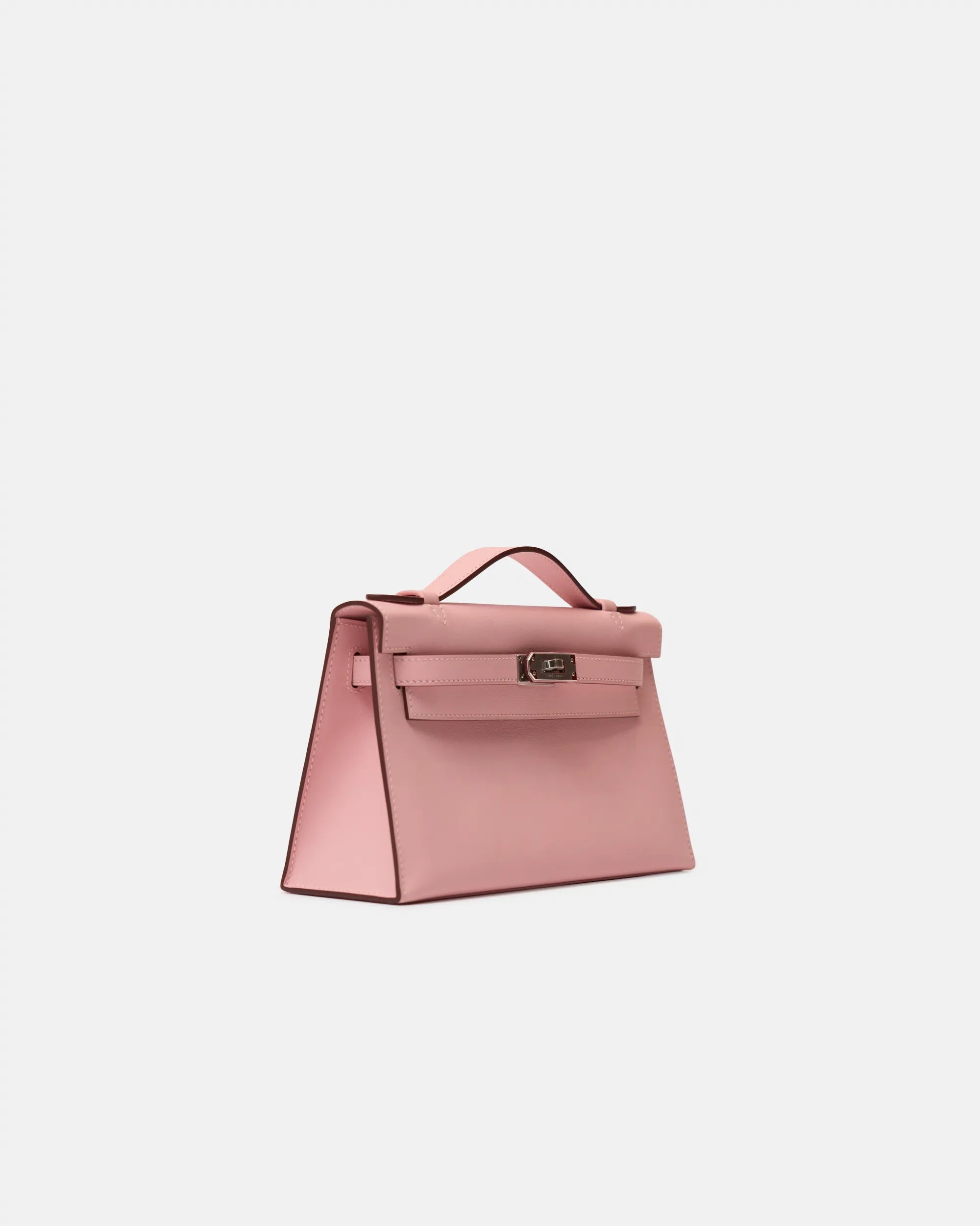 Hermès Kelly Pochette Rose Sakura Swift Phw