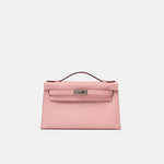 Hermès Kelly Pochette Rose Sakura Swift Phw