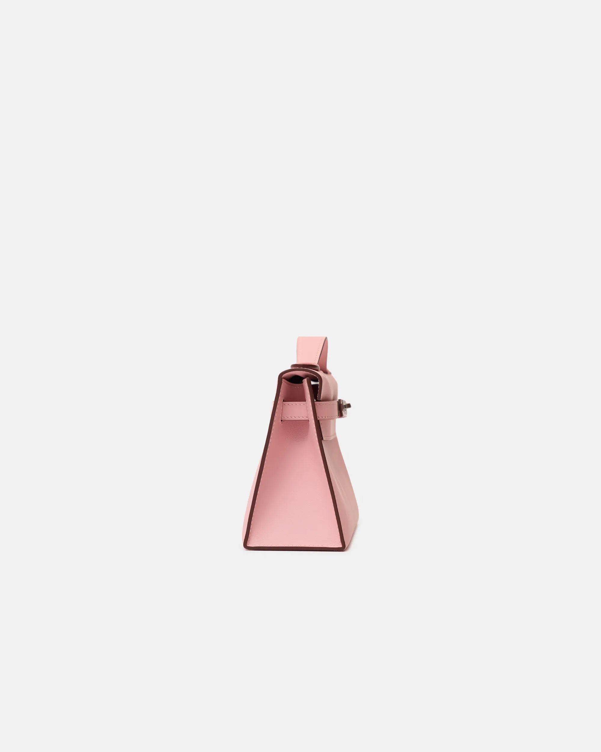 Hermès Kelly Pochette Rose Sakura Swift Phw